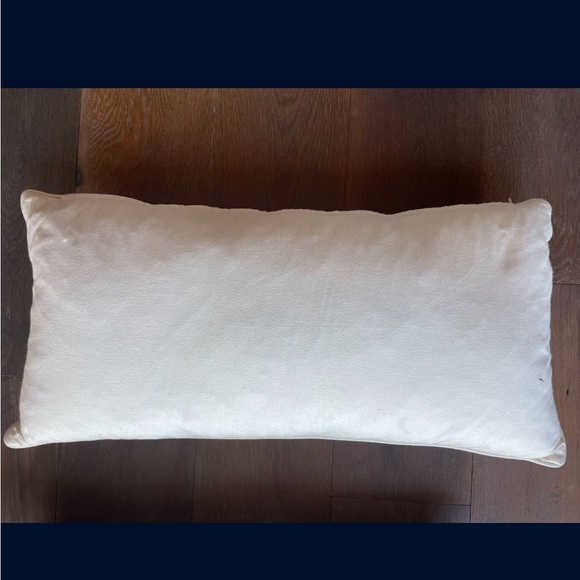 Hand sewn beach themed pillow marked down to $35 from $80 - Picture 2 of 2